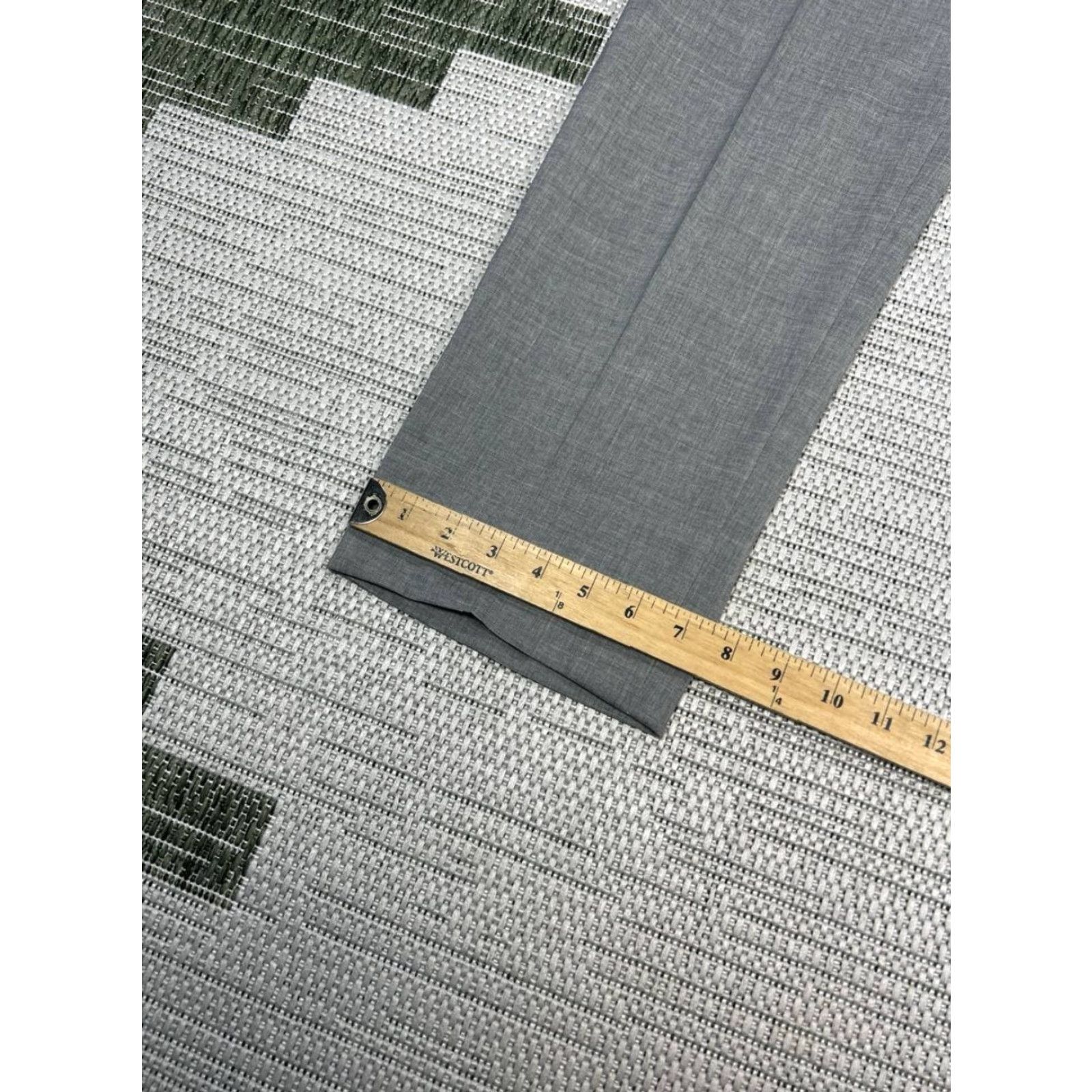Paul Smith Paul Smith Dress Pants Mens 44 Gray Wool Tapered Leg Dress Pants Mens 44 Gray Wool Tapered Leg Size US 44 / EU 60 - 3 Thumbnail