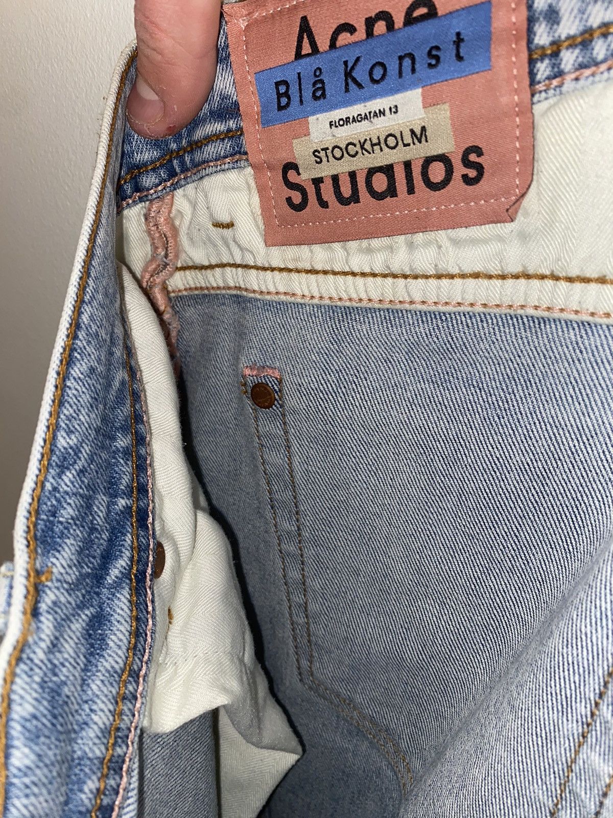 Acne Studios Acne Studios North Skinny Fit Jeans Size US 32 / EU 48 - 3 Thumbnail