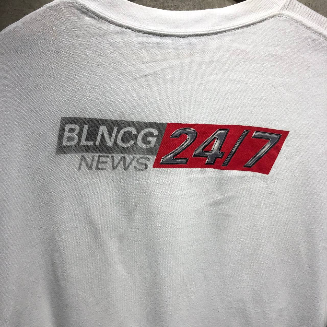 Balenciaga Balenciaga 24/7 News tee Size US L / EU 52-54 / 3 - 2 Thumbnail