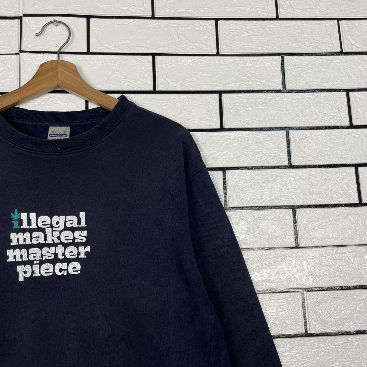 Other Vintage Illigal Makes Master Piece Sweatshirt Size US L / EU 52-54 / 3 - 5 Thumbnail