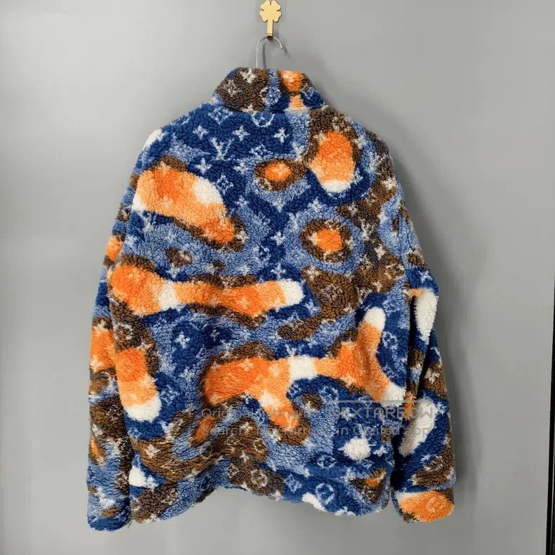 Louis Vuitton Louis Vuitton size 4l Logo Jacquard Fleece Tunic Long Sleev Size US M / EU 48-50 / 2 - 2 Thumbnail