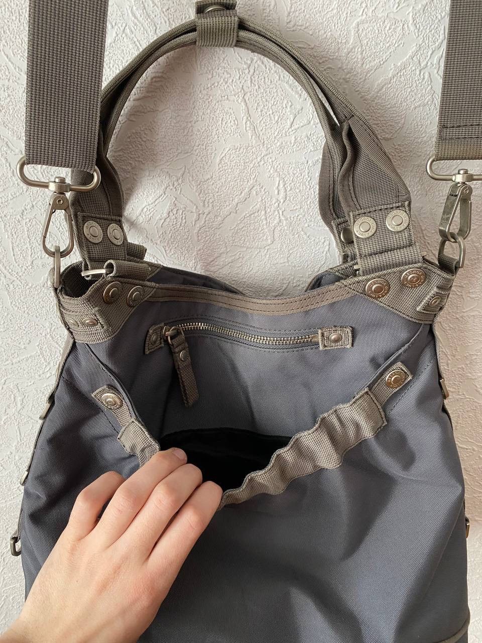 Japanese Brand Vintage George Gina Lucy Gray Bag Alyx Size ONE SIZE - 10 Thumbnail