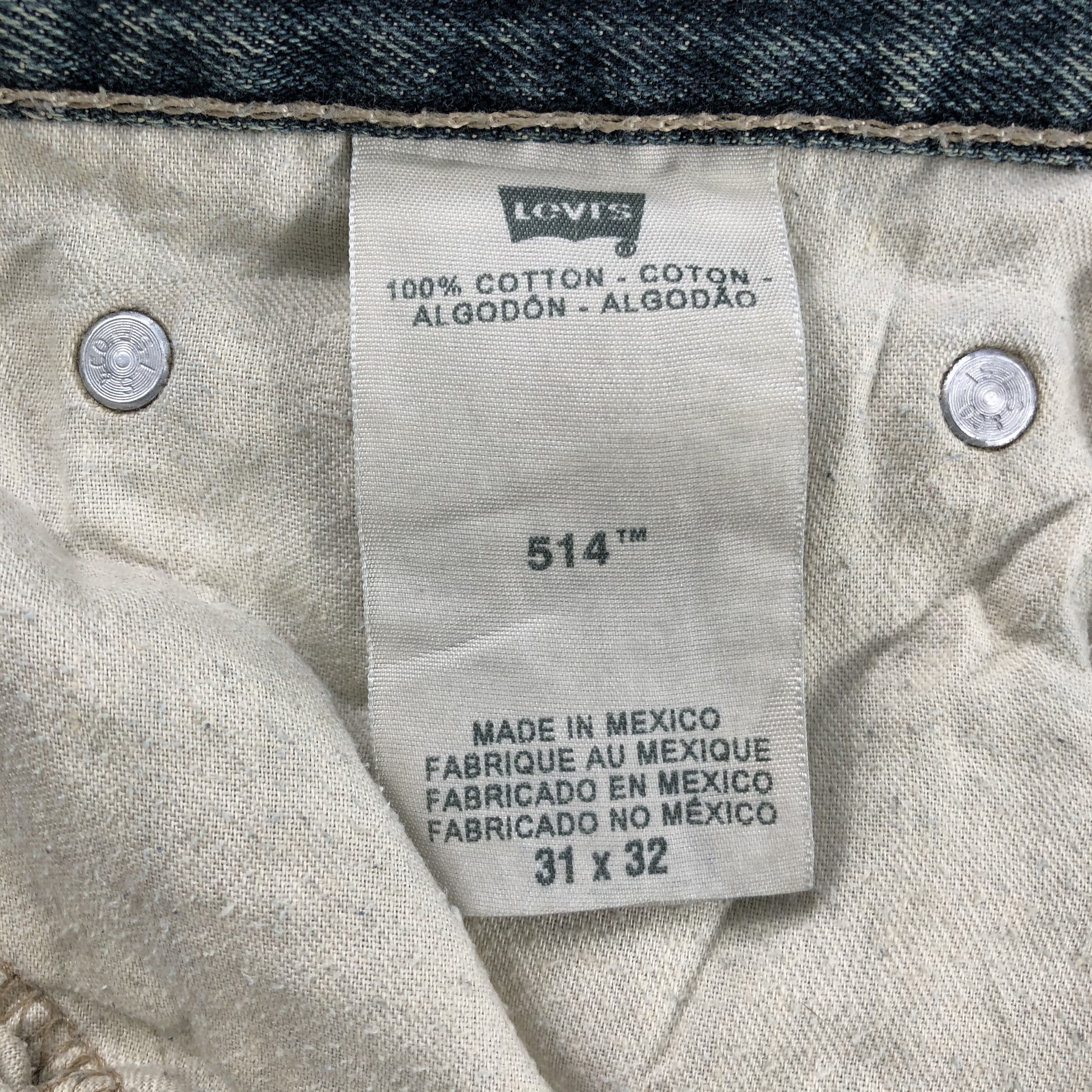 Levi's Vintage Levi's 514 Jeans Faded Blue Denim KJ1016 Size US 31 - 10 Thumbnail