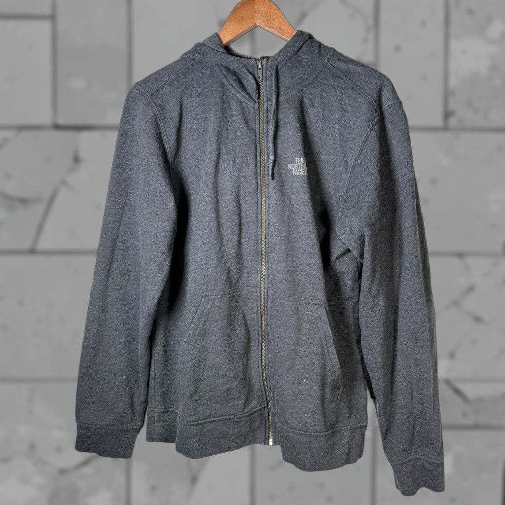The North Face The North Face Gray Full Zip Hoodie Jacket Mens Size M Size US M / EU 48-50 / 2 - 1 Thumbnail