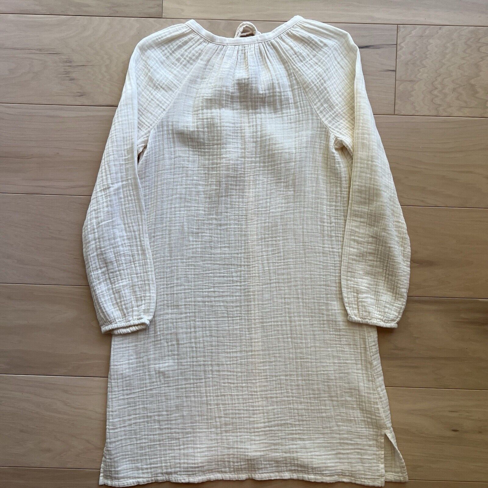 Johnny Was Johnny Was Calme Tunic Dress Women's XS Cream Soft Cotton Size XS / US 0-2 / IT 36-38 - 8 Thumbnail