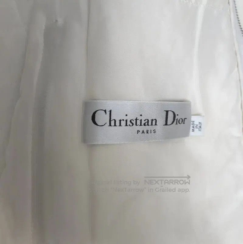 Dior Dior White Silk Checkered Women's Jacket . Size S / US 4 / IT 40 - 3 Thumbnail