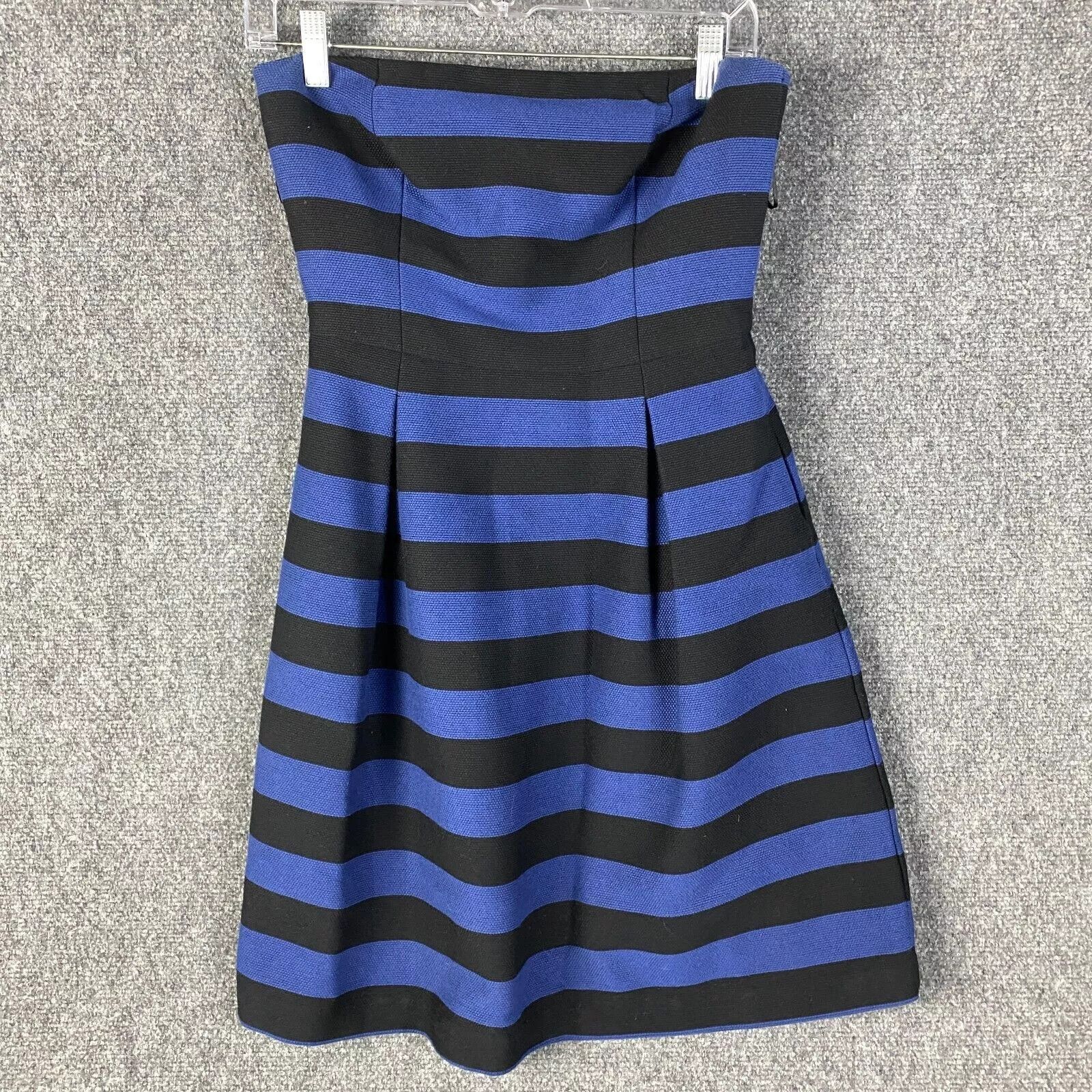 Trina Turk Trina Turk Mini Dress Women's Size 2 Striped Cotton Blend Size XS / US 0-2 / IT 36-38 - 1 Thumbnail