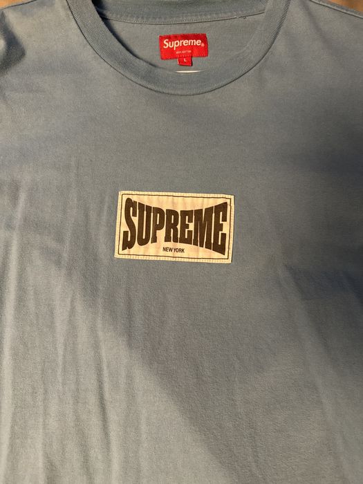 Supreme Supreme Woven Label L/S Top | Grailed