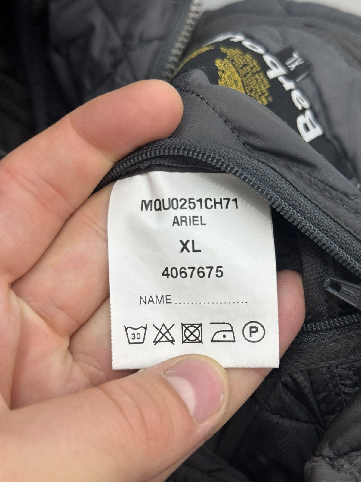 Barbour Barbour Ariel Quilted Moto Jacket Size US XL / EU 56 / 4 - 8 Thumbnail