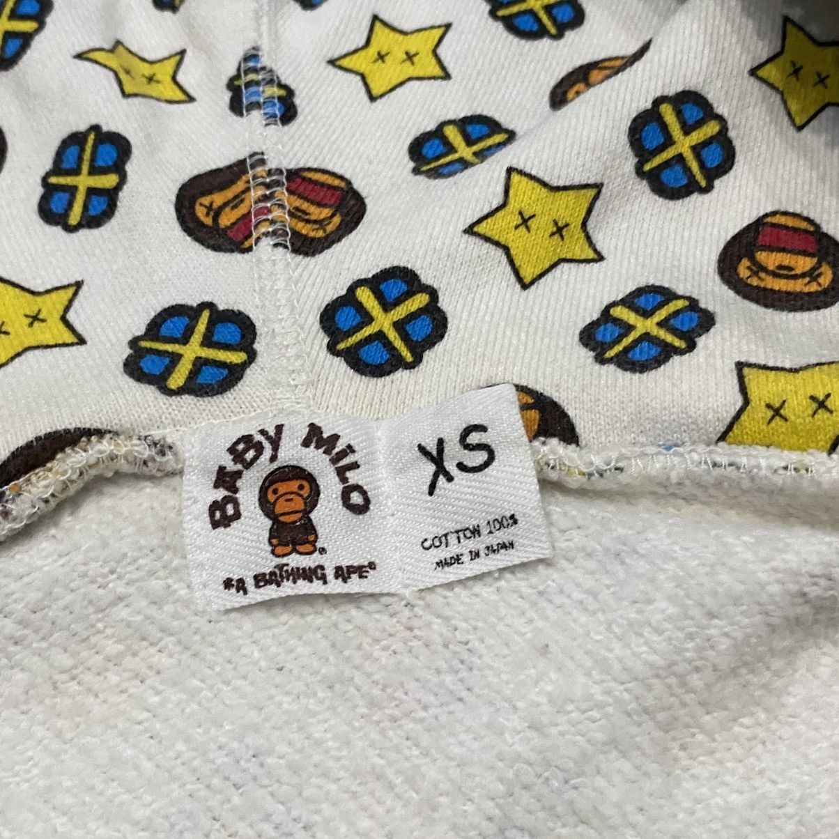 Bape × Kaws Baby Milo X Kaws Monogram Hoodie Size US XS / EU 42 / 0 - 2 Thumbnail