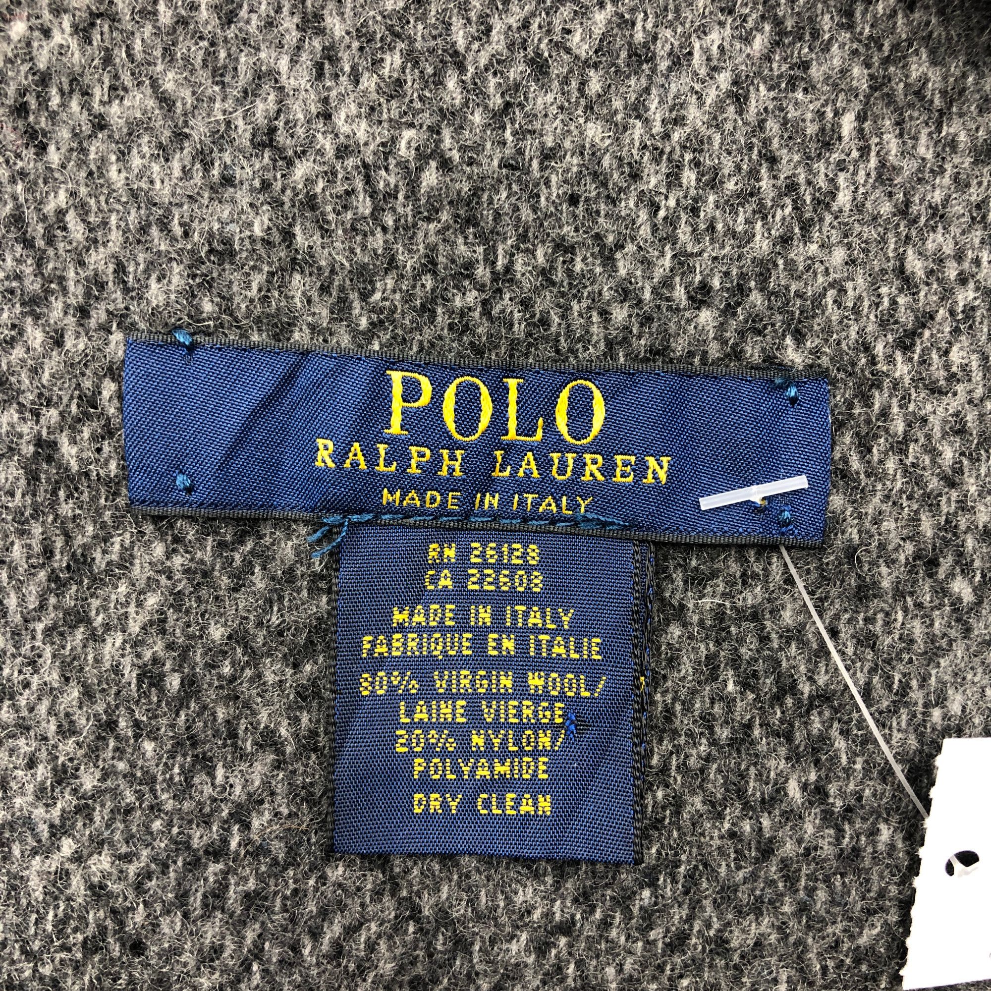 Polo Ralph Lauren Vintage Polo Ralph Lauren Scarf Muffler Wool Winter Scarves Size ONE SIZE - 5 Thumbnail
