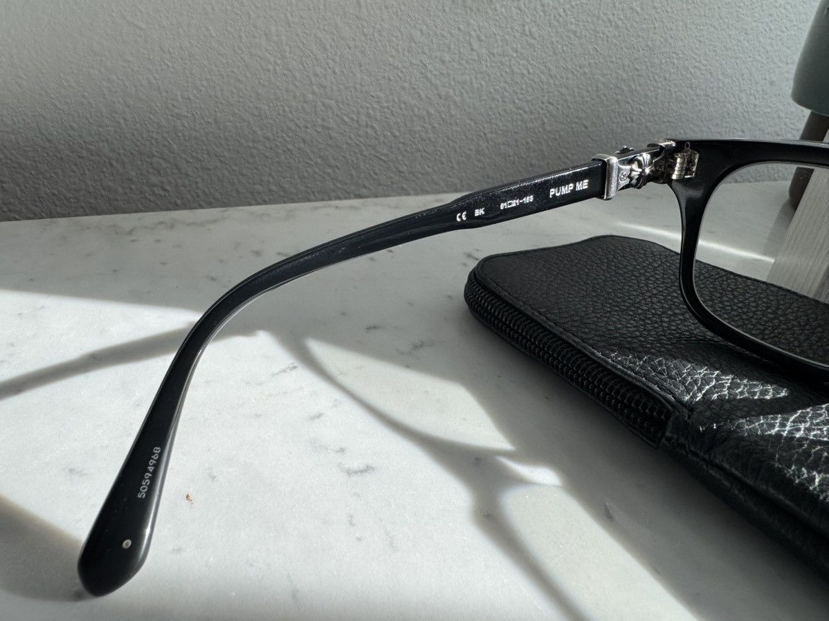 Chrome Hearts Chrome Hearts Pump Me Glasses Black Size ONE SIZE - 5 Thumbnail