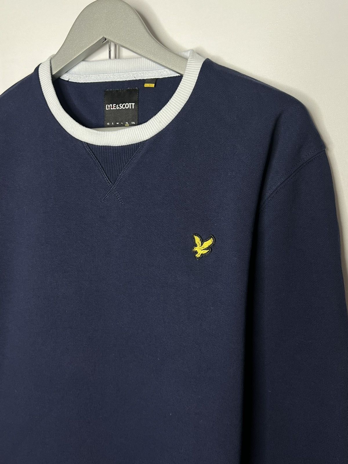 Lyle & Scott Lyle & Scott Navy Blue Based Sweatshirt Casual Size US XL / EU 56 / 4 - 3 Thumbnail