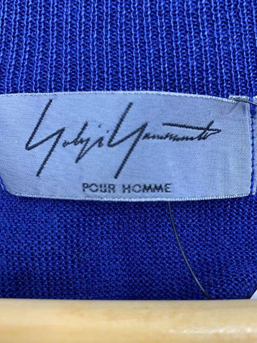 Yohji Yamamoto yohji yamamoto POUR HOMME 3/Linen/BLU Cardigan Size US L / EU 52-54 / 3 - 3 Thumbnail