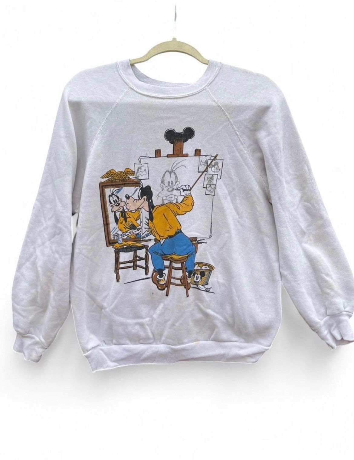 Disney Disney Norman Rockwell/Goofy Self-Portrait Sweatshirt Size US L / EU 52-54 / 3 - 5 Thumbnail