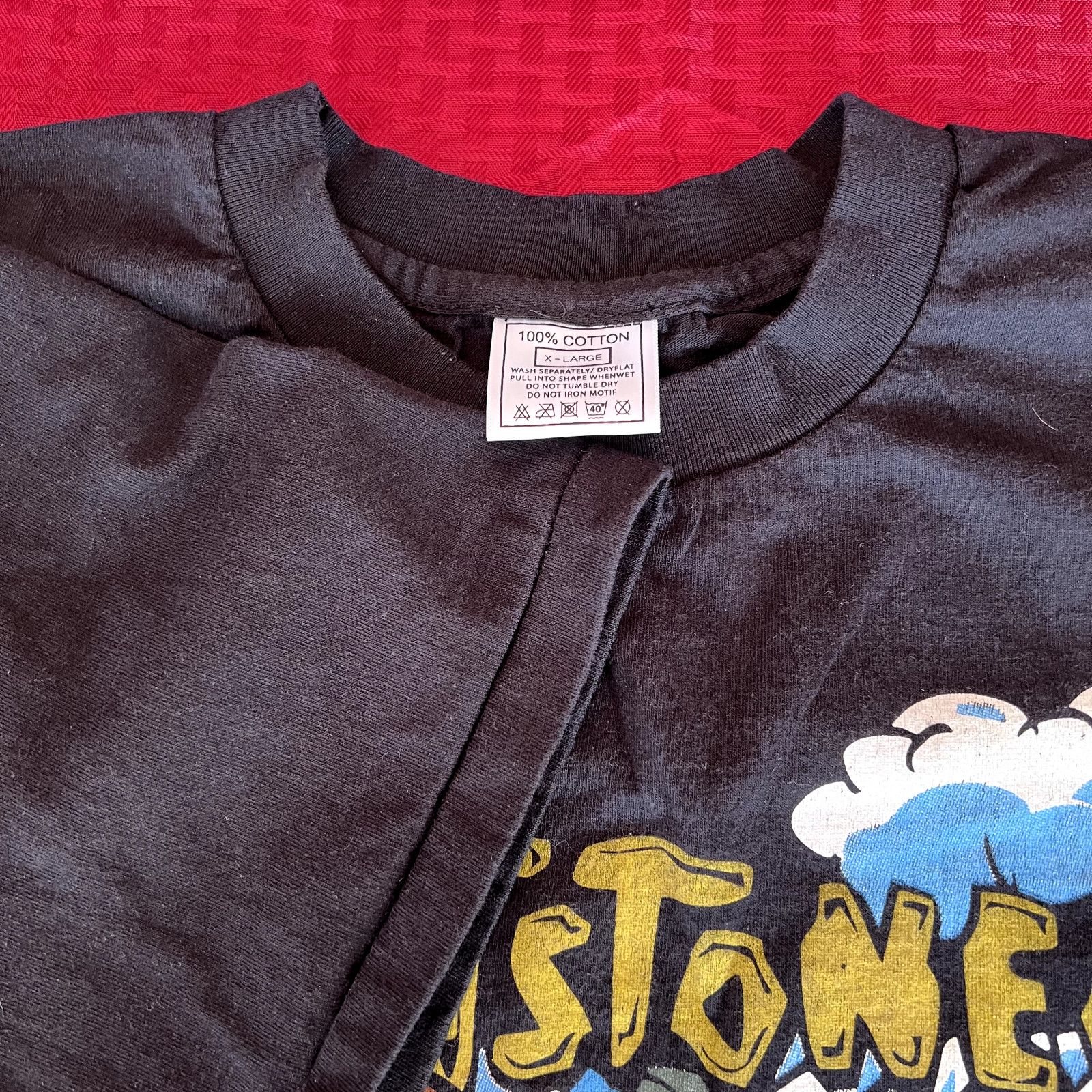 Other Modern 90s style The Flintstones Pebbles Bam Bam shirt Size US XL / EU 56 / 4 - 5 Thumbnail