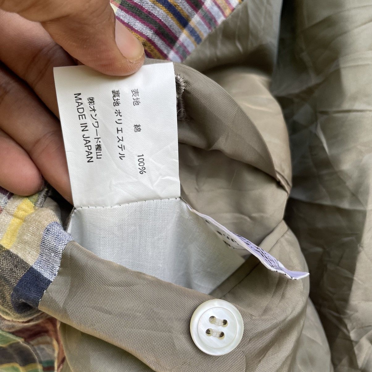 Japanese Brand × Other × Vintage 💥Vintage Onward Pacthwork Jacket Size US M / EU 48-50 / 2 - 9 Thumbnail