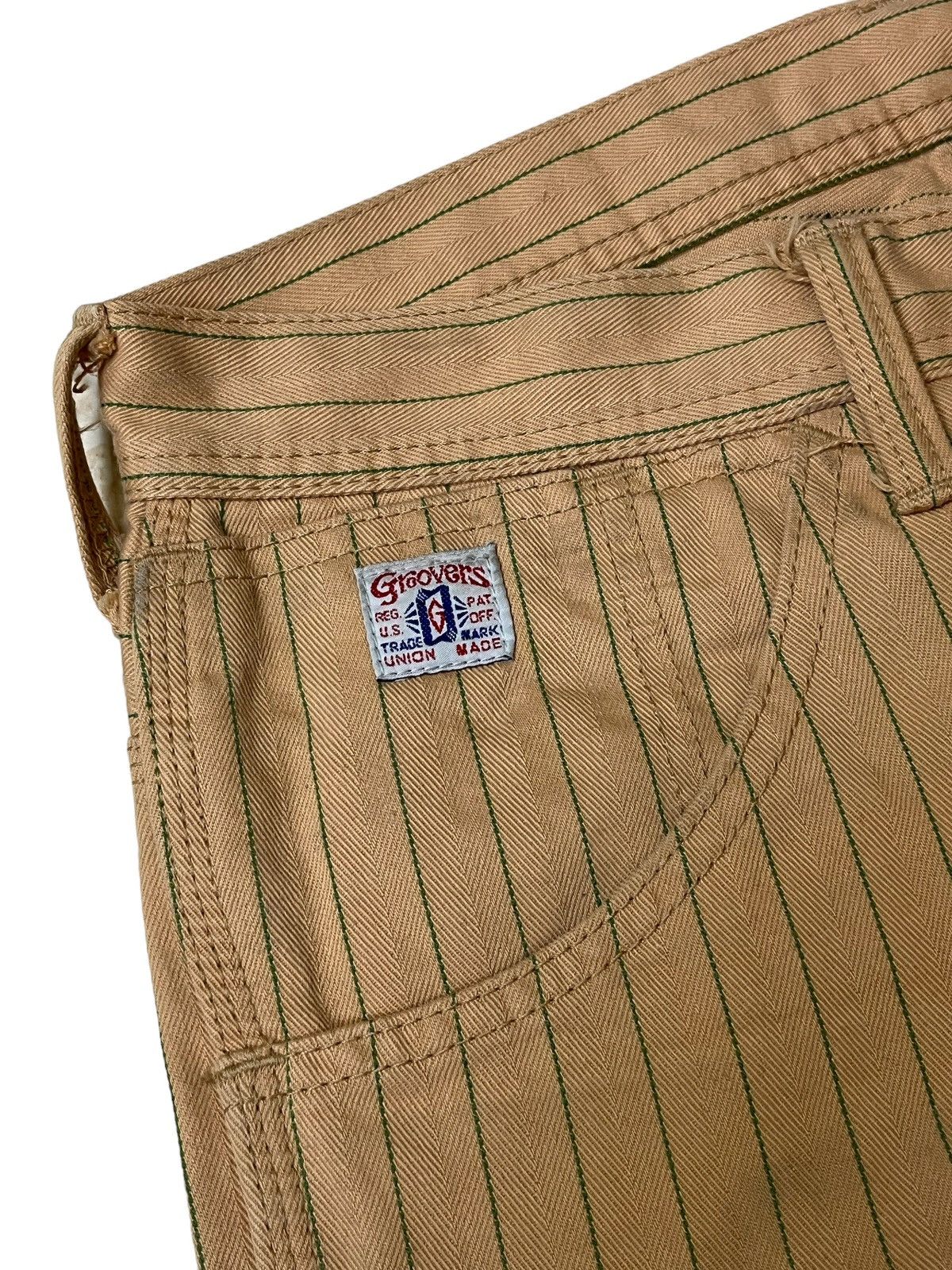 Toyo Enterprises VINTAGE GROOVERS UNION MADE JAPANESE CARPENTER PANT Size US 30 / EU 46 - 5 Thumbnail