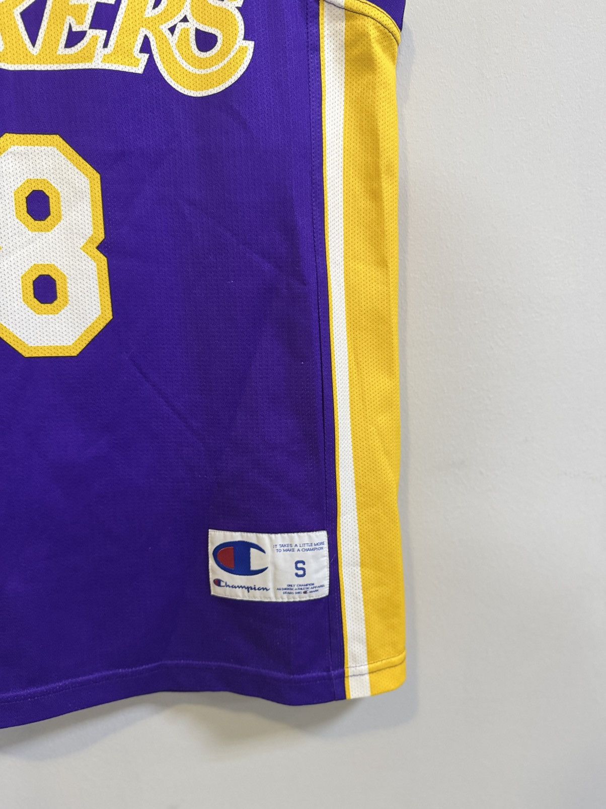 Champion × NBA × Vintage Vintage Kobe Bryant Los Angeles Lakers Rookie Jersey 8 Size US S / EU 44-46 / 1 - 3 Thumbnail