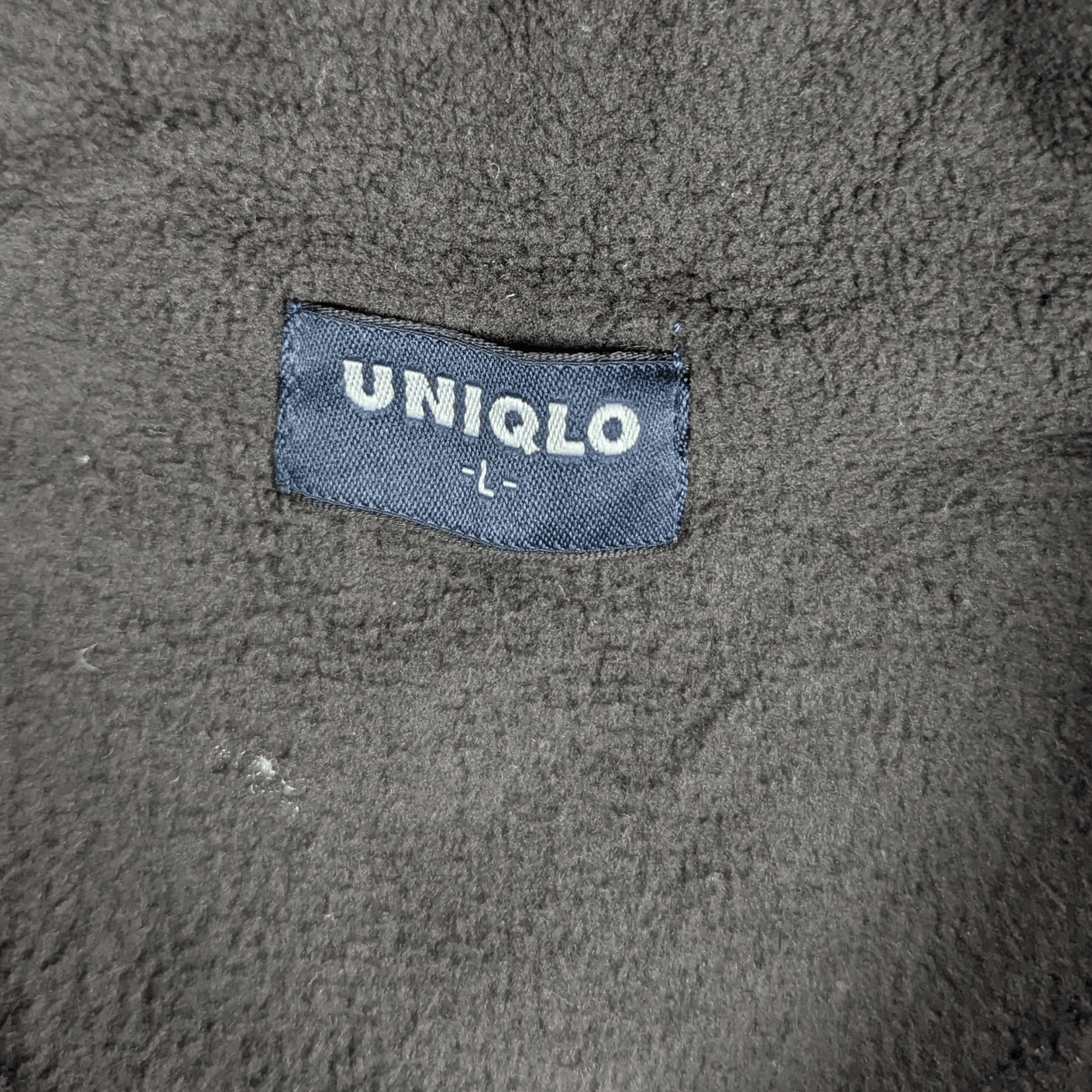 Uniqlo Vintage 90's UNIQLO Dark Grey Fleece Jumper Sweatshirt Size US L / EU 52-54 / 3 - 11 Thumbnail