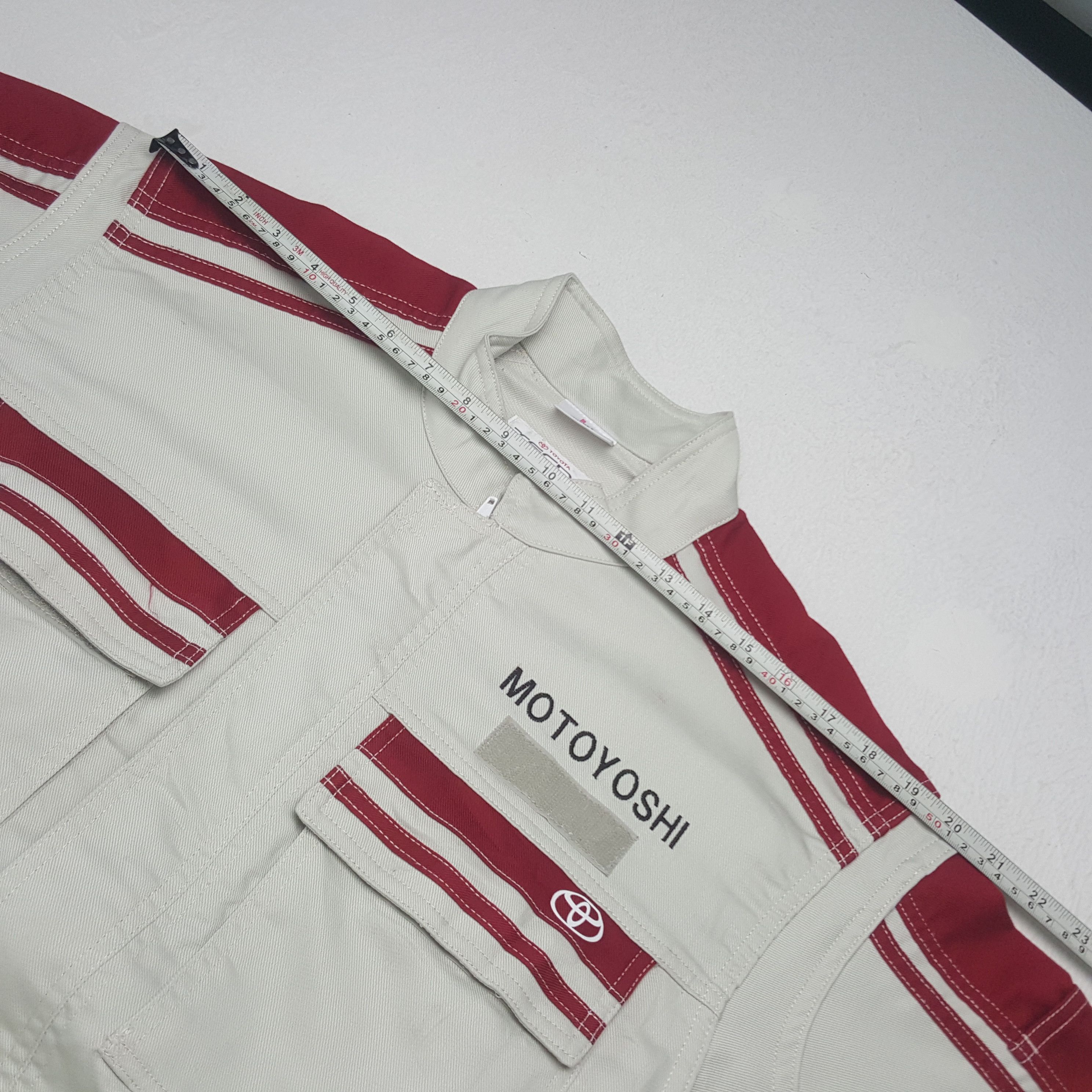 Japanese Brand × Vintage Vintage Toyota Tecno Japanese Racing Team Coverall Jacket Size US M / EU 48-50 / 2 - 11 Thumbnail