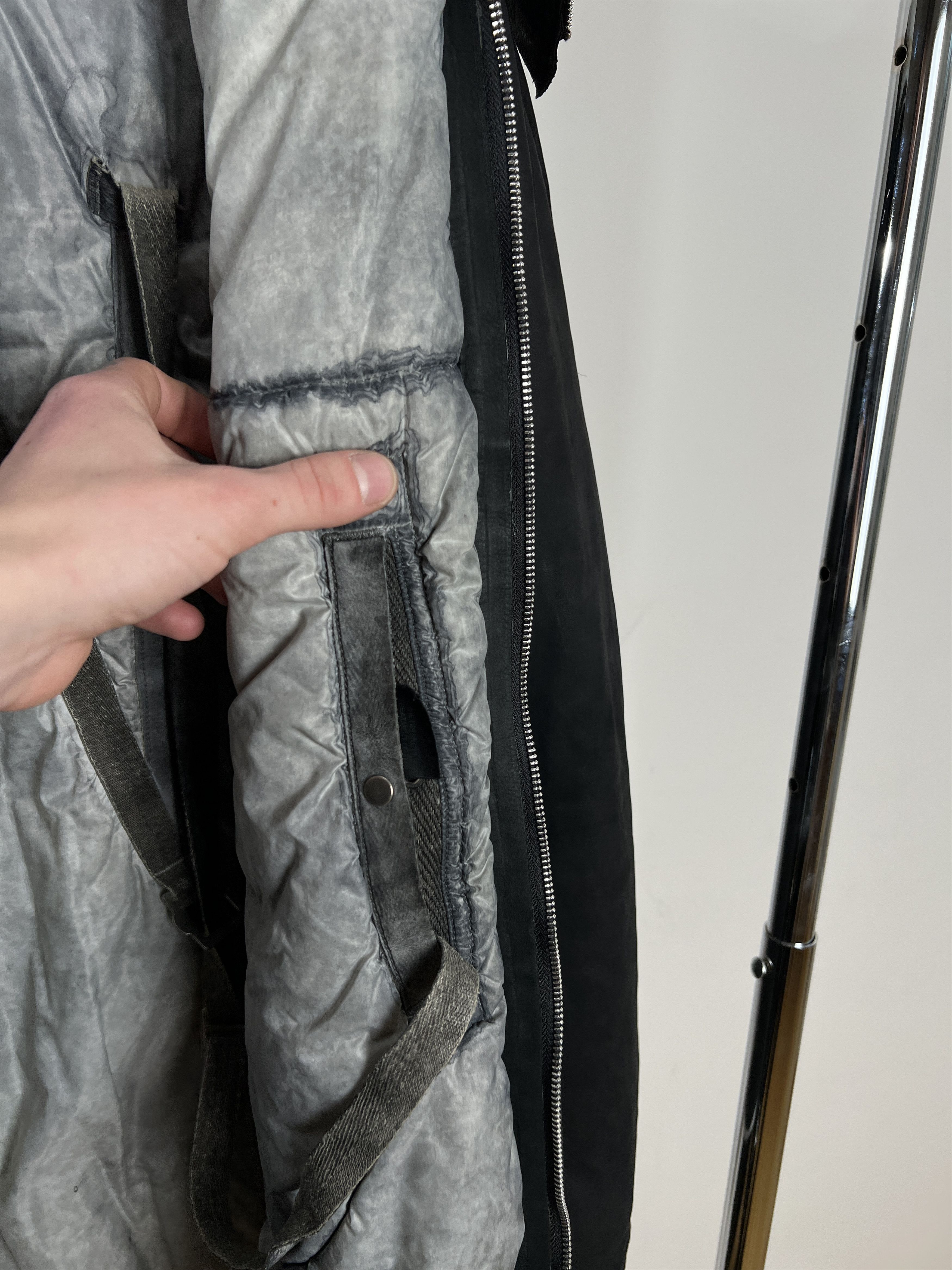 Isaac Sellam Experience ISAAC SELLAM EXPERIENCE LEATHER LONG JACKET Size XXL / US 16-18 / IT 52-54 - 15 Thumbnail