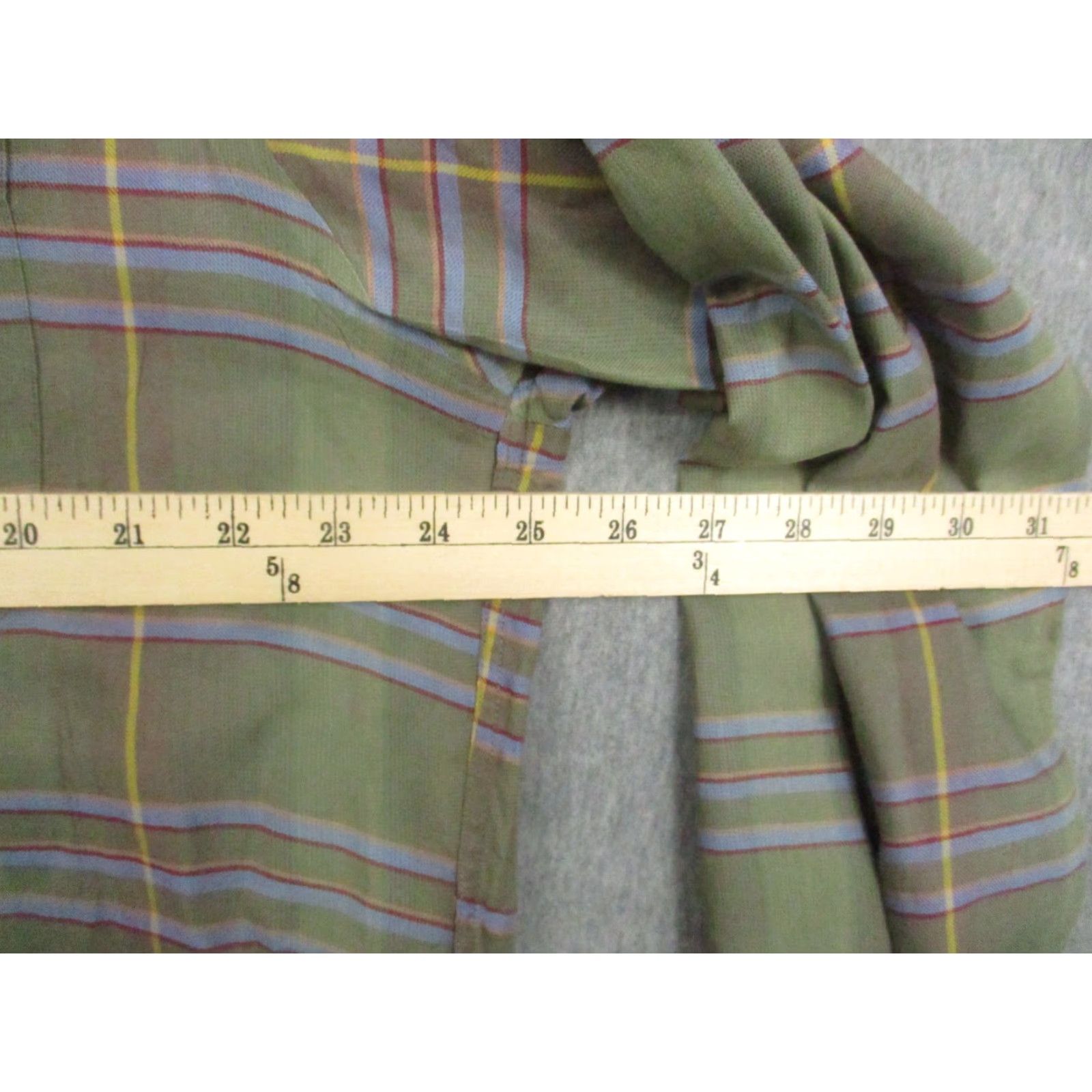 Brooks Brothers Brooks Brothers Shirt Mens Large Green Plaid Button Down Made USA Pocket Classic Size US L / EU 52-54 / 3 - 6 Thumbnail