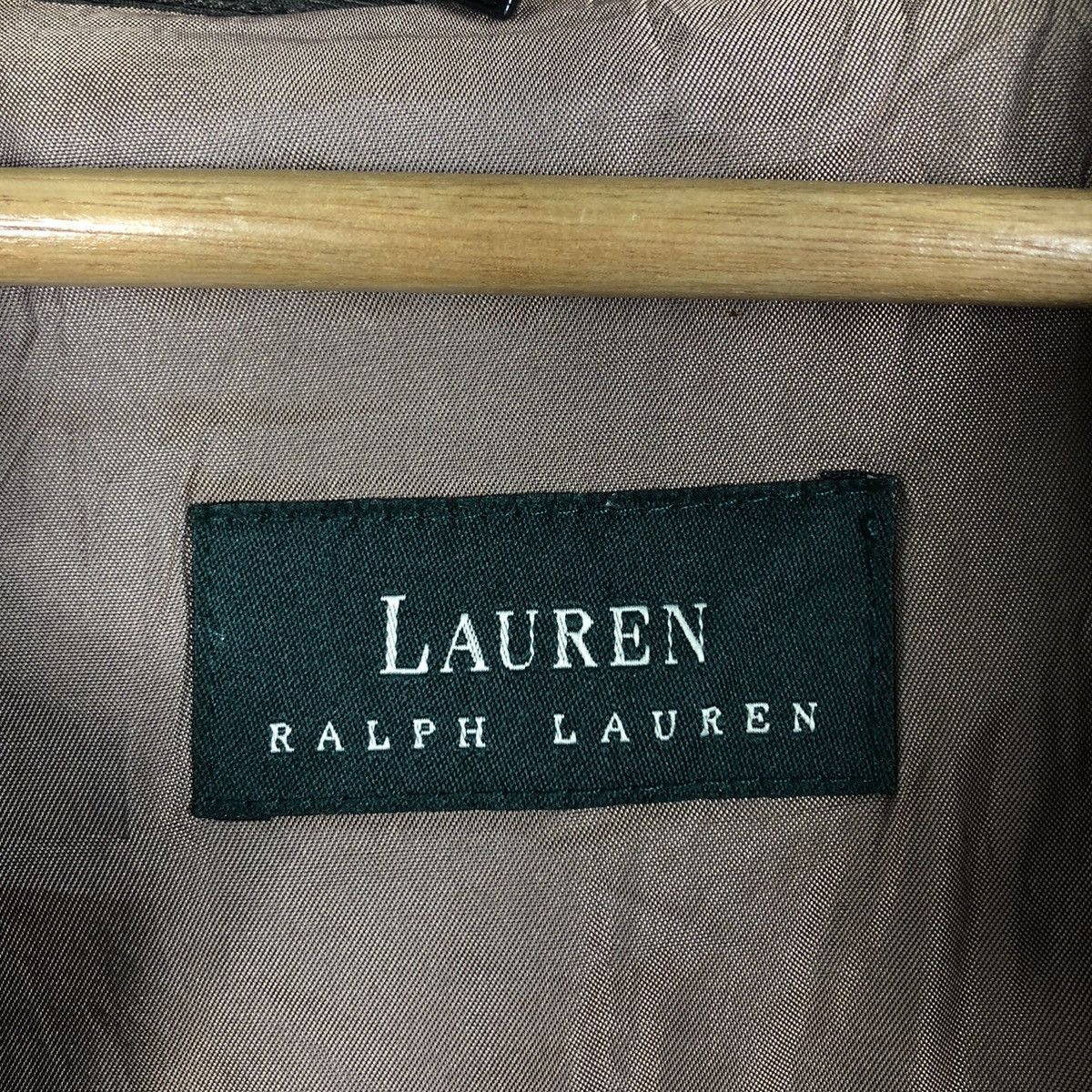 Ralph Lauren 🔥90s LONG TRENCH COAT JACKET RALPH LAUREN NOVA CHECK LINING Size US M / EU 48-50 / 2 - 13 Thumbnail