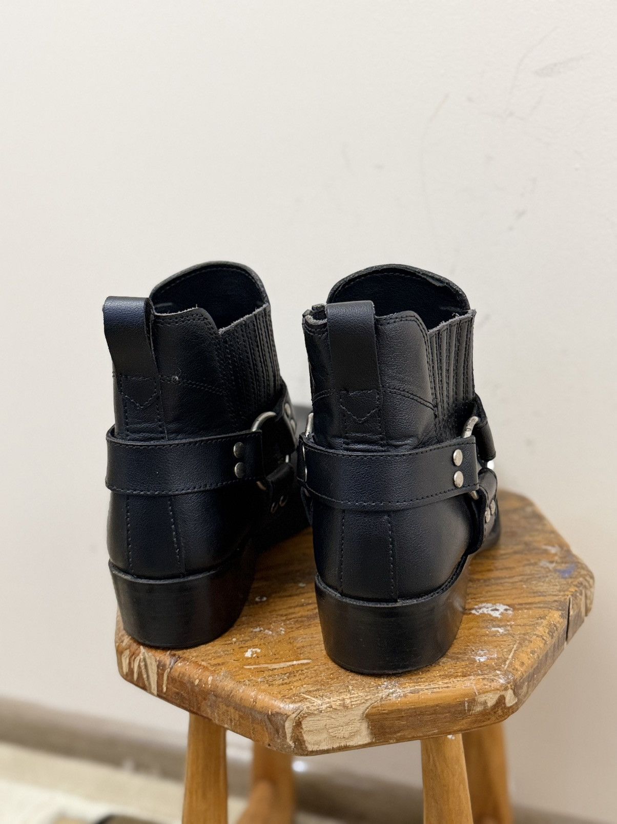 Vintage Cowboy Vestern Guidi Vibe leather biker style boots y2k Size US 10 / EU 43 - 13 Thumbnail
