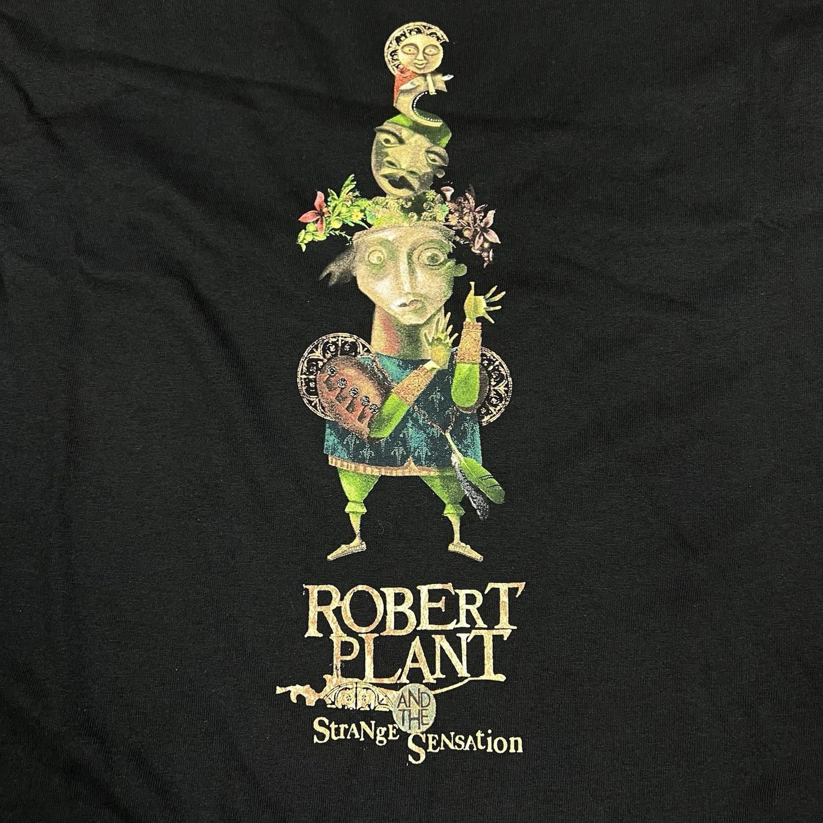 Hanes VTG Robert Plant Strange Sensation Mighty Rearranger Sz S Size US S / EU 44-46 / 1 - 6 Thumbnail