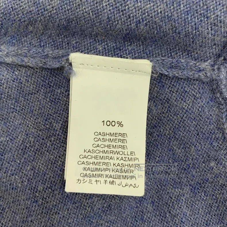 Brunello Cucinelli Brunello Cucinelli Blue Beaded Round Neck Cashmere Short S Size XS / US 0-2 / IT 36-38 - 6 Thumbnail