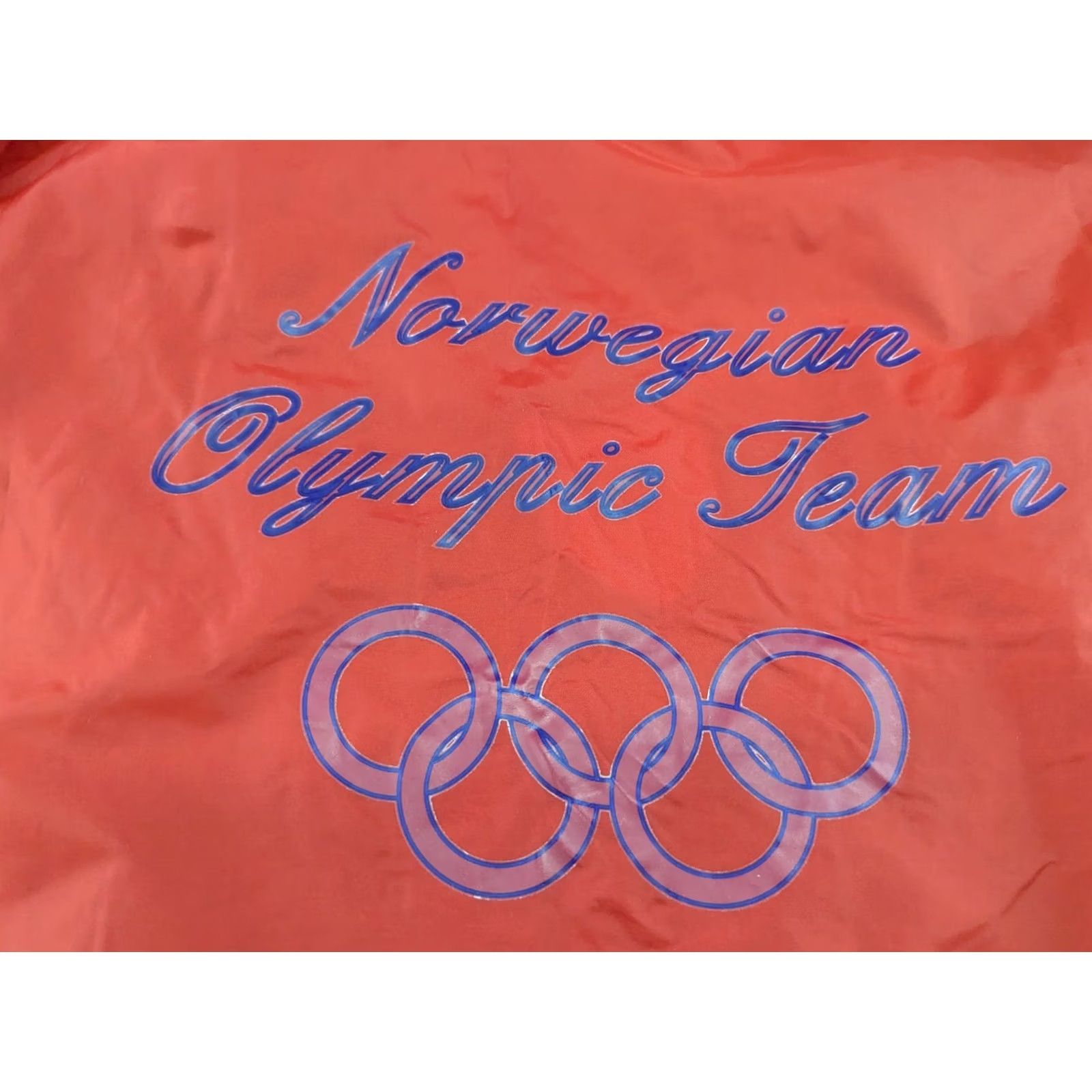 Helly Hansen Vintage Helly Hansen Atlanta 1996 Norway Olympic Team Poncho Size M Raincoat Red Hooded Waterproof Jacket Mens Size US M / EU 48-50 / 2 - 2 Thumbnail