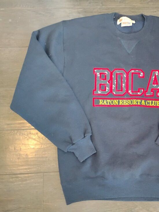 Other Vintage Boca Raton Resort & Club Crewneck Sweatshirt Size US M / EU 48-50 / 2 - 2 Thumbnail