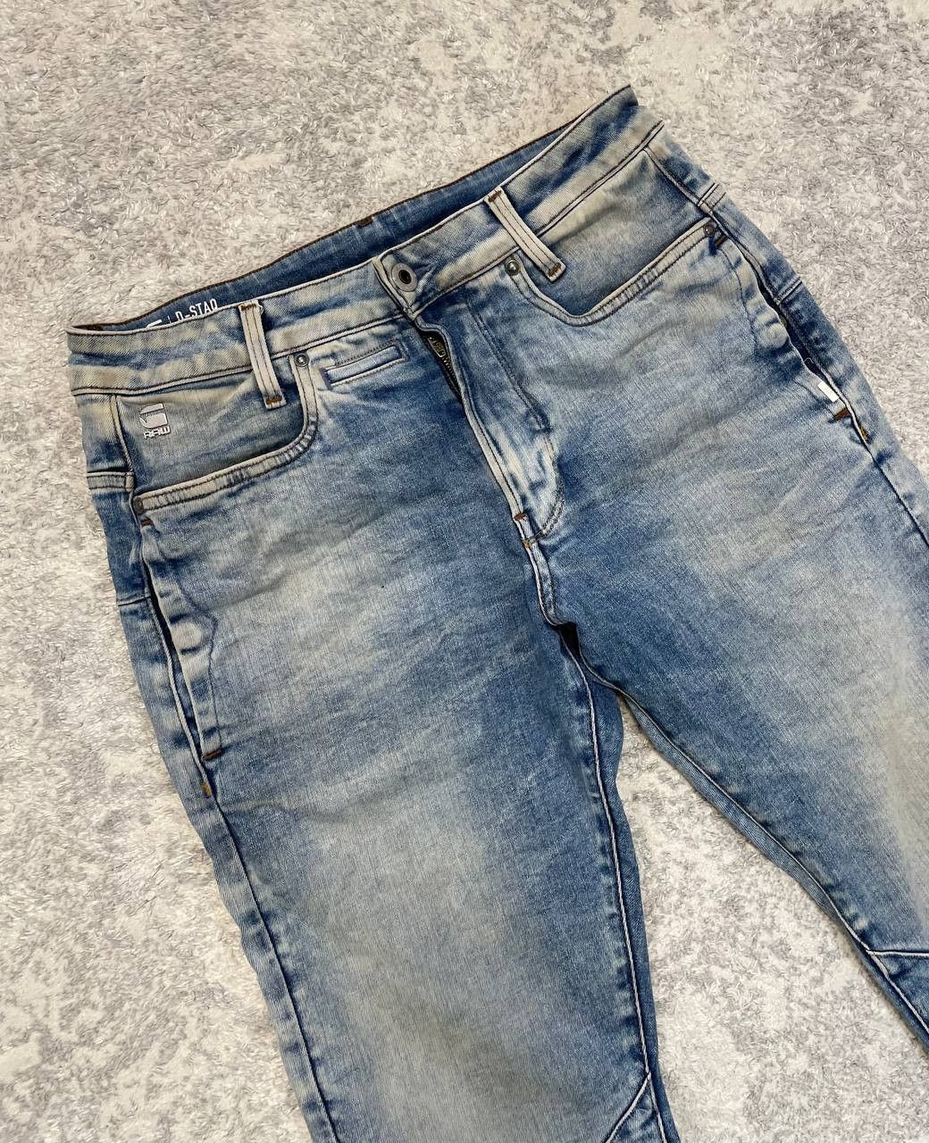 G-Star G-Star RAW Men’s 3D-Slim Skinny Jeans Light Wash Denim Size US 30 / EU 46 - 5 Thumbnail