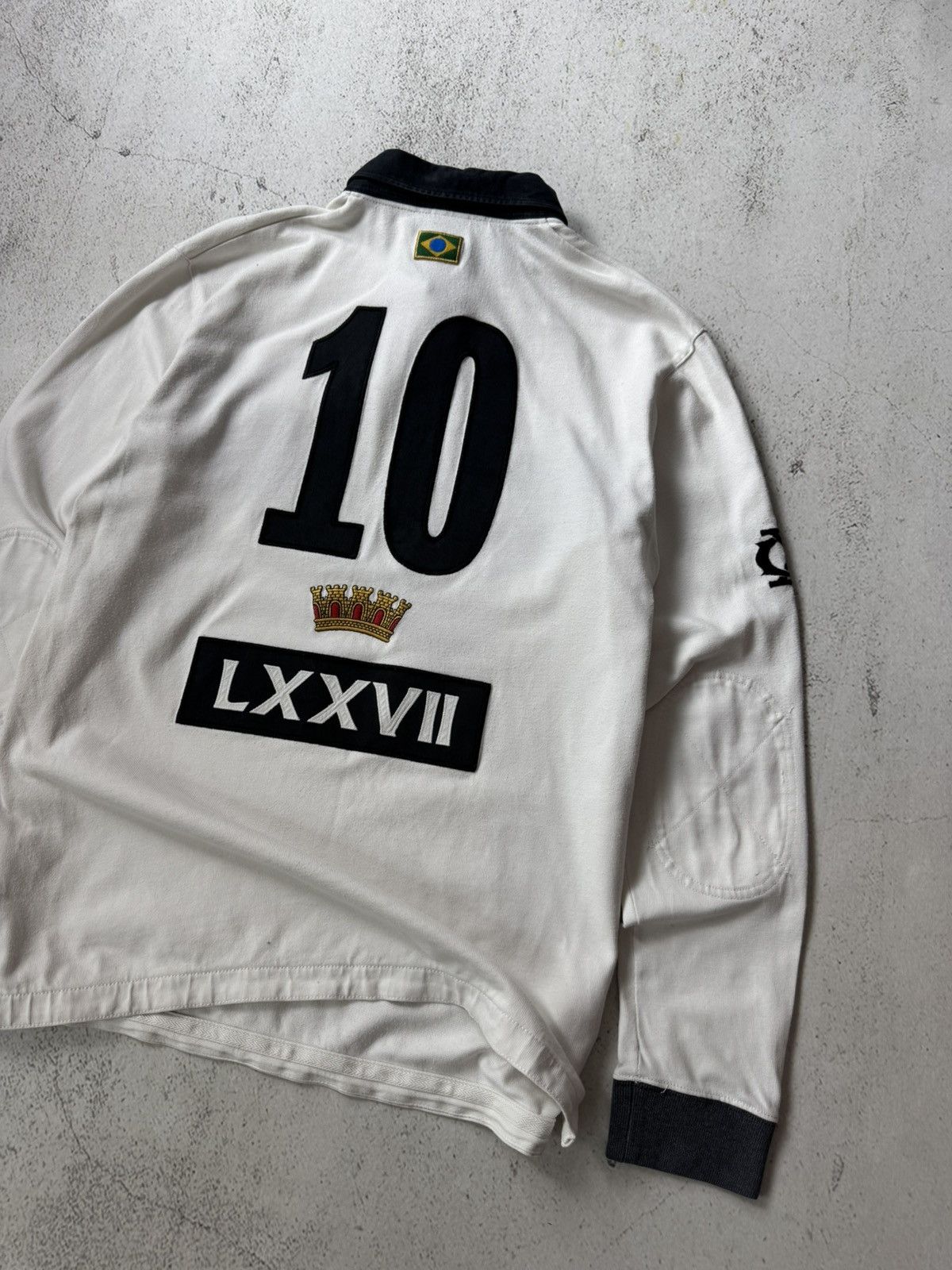Nike × Vintage Nike Vintage Brazil Canarinho Caldeirao 10 Regby Long Sleeve Size US L / EU 52-54 / 3 - 12 Thumbnail