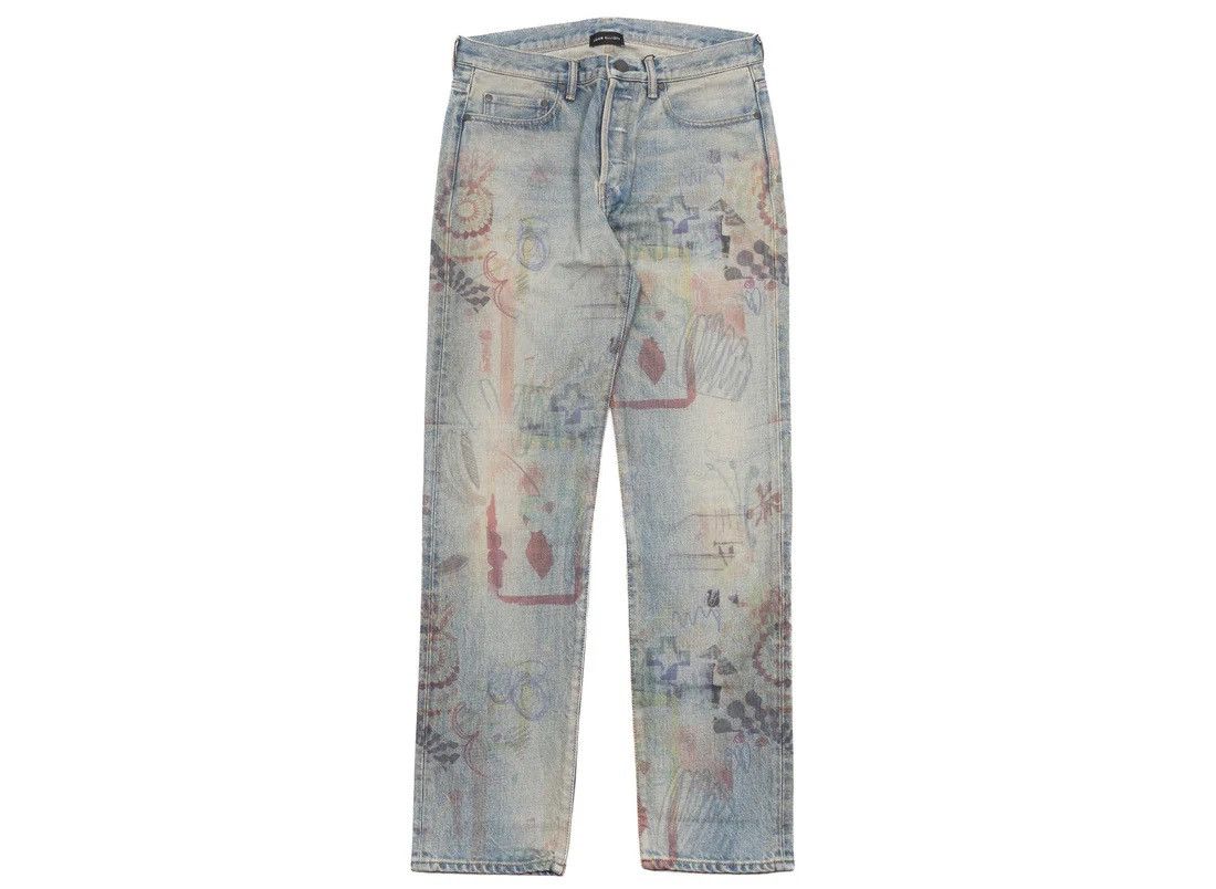 John Elliott The Daze Scrivvles Size US 30 / EU 46 - 1 Thumbnail