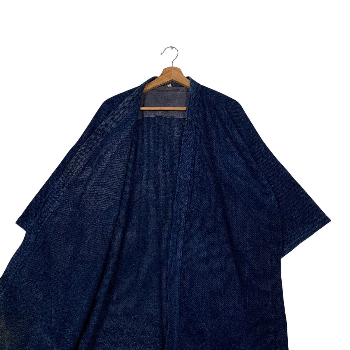Indigo Vintage 90's Blue Indigo Traditional Japan Kimono #2241-C99 Size US L / EU 52-54 / 3 - 10 Thumbnail