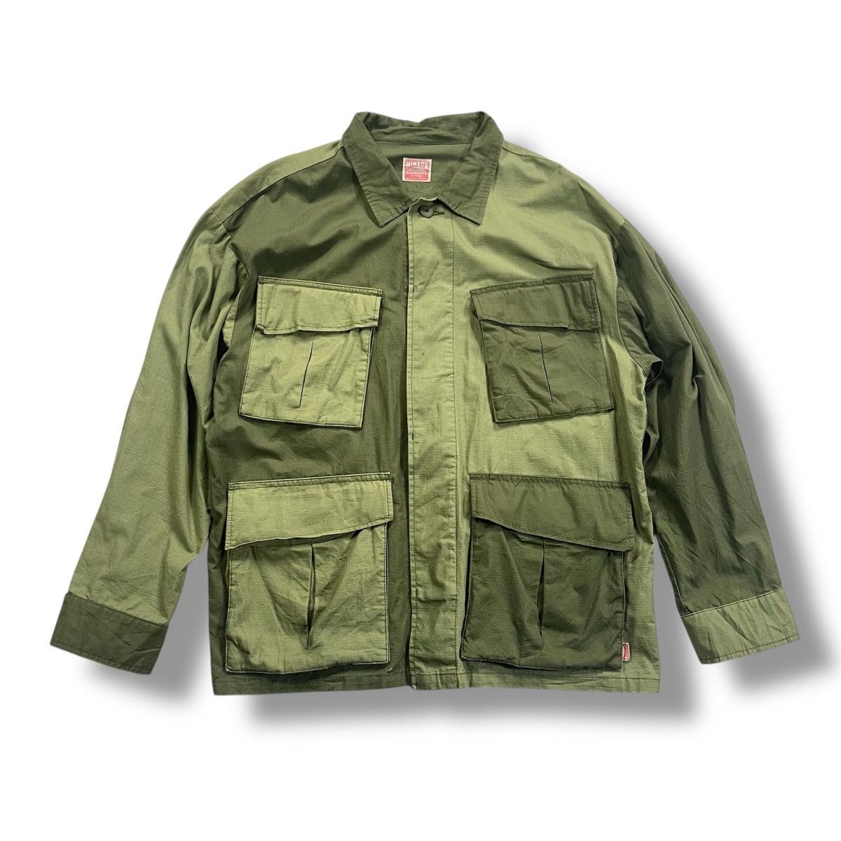 Japanese Brand Hinson Garment Ripstop Fatigue Two Tone Field Jacket Size US M / EU 48-50 / 2 - 1 Thumbnail