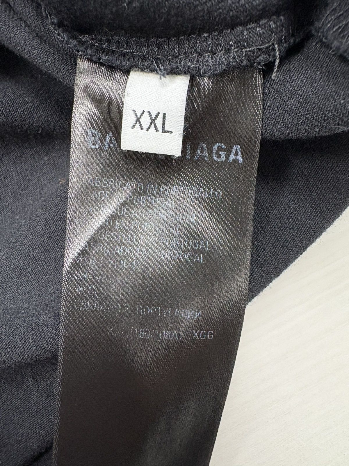 Balenciaga Balenciaga Sporty B Shrunk Tee *VERY RARE* Size US M / EU 48-50 / 2 - 7 Thumbnail