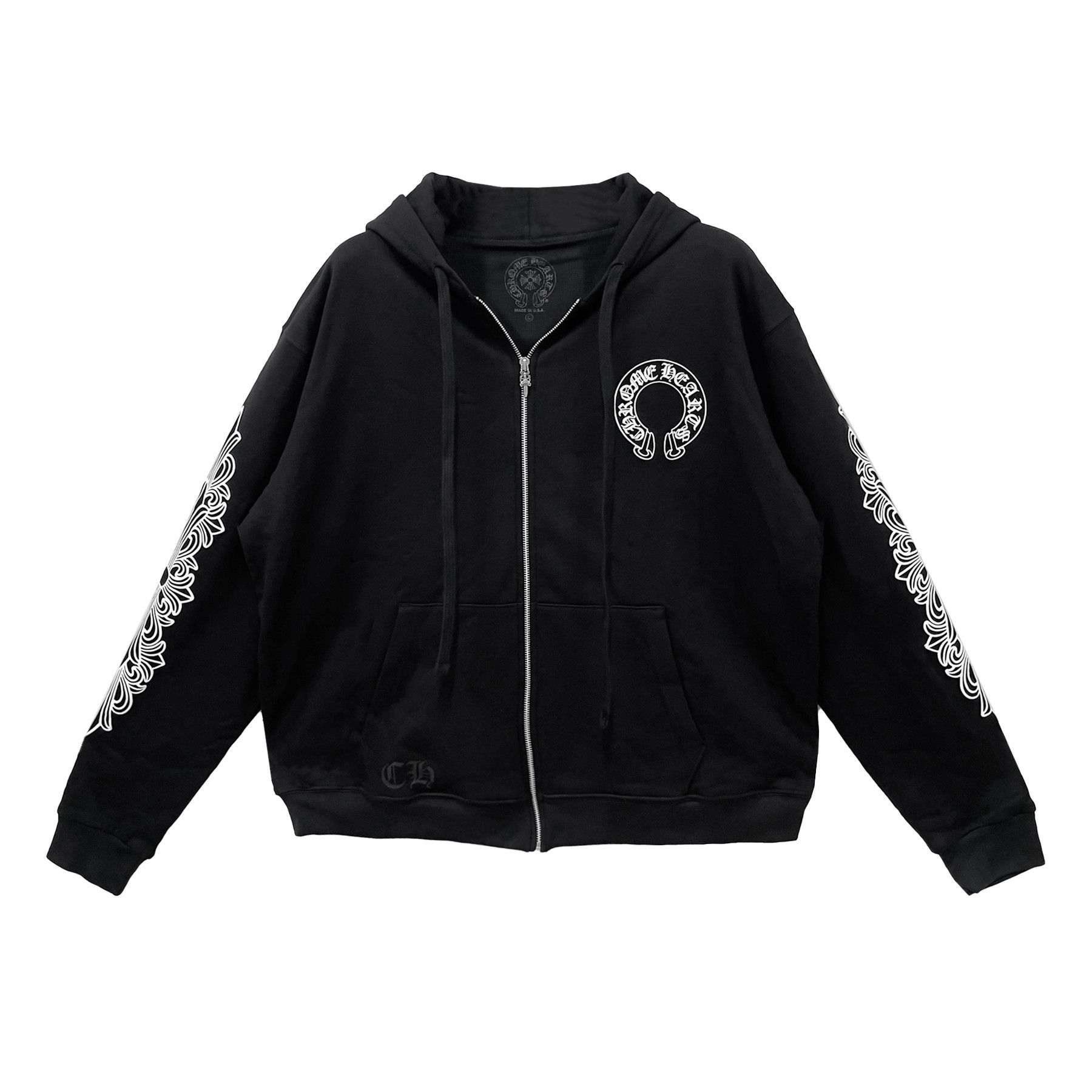 Chrome Hearts Chrome Hearts Fuck You Horseshoe Floral Cross