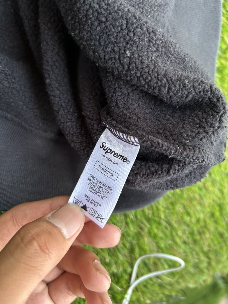 Supreme Supreme SS21 Embroidered S Logo Colorful Black Hoodie Size US S / EU 44-46 / 1 - 6 Thumbnail