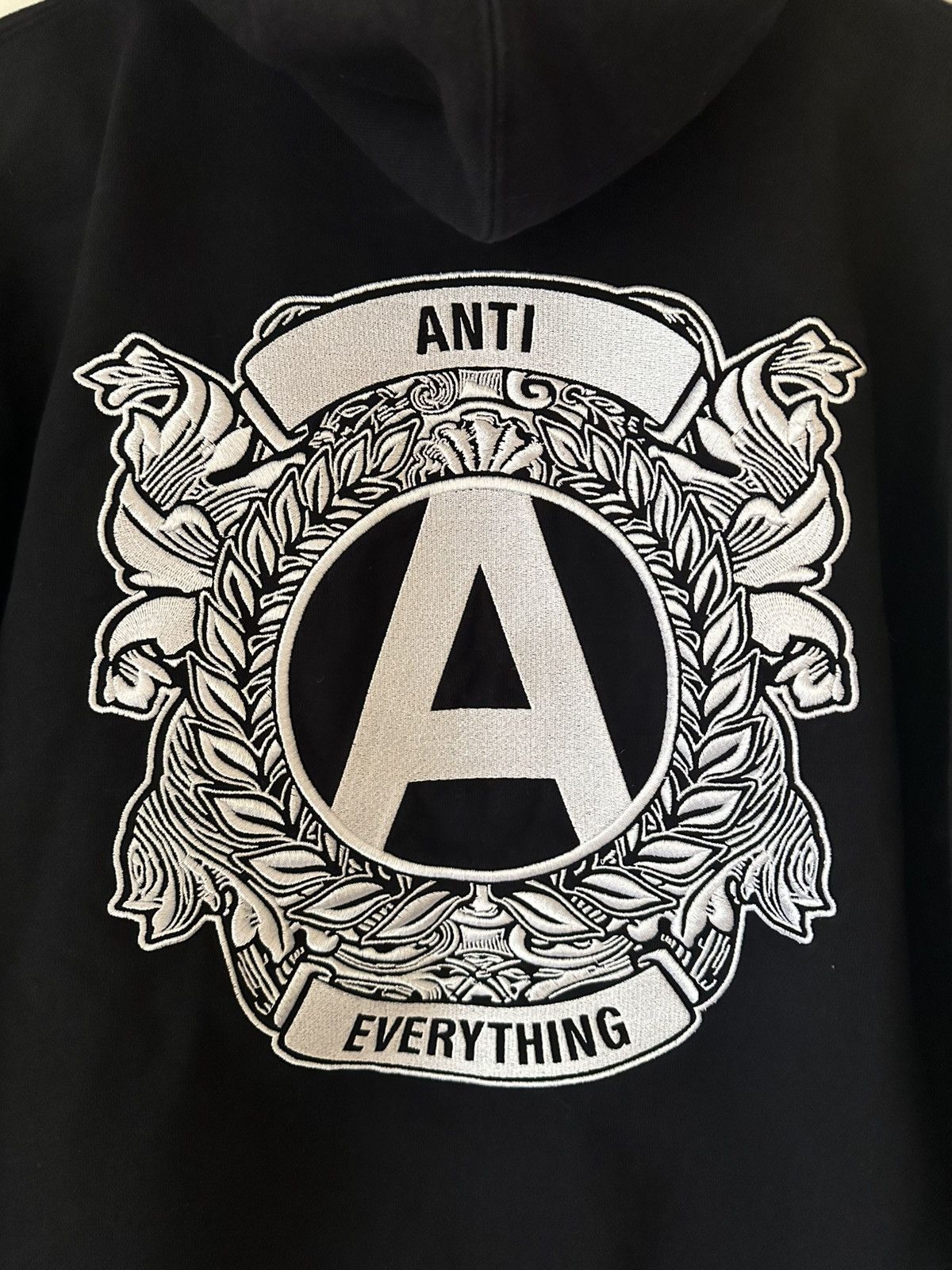 Supreme Supreme Anti Hooded Sweatshirt Size US M / EU 48-50 / 2 - 2 Thumbnail