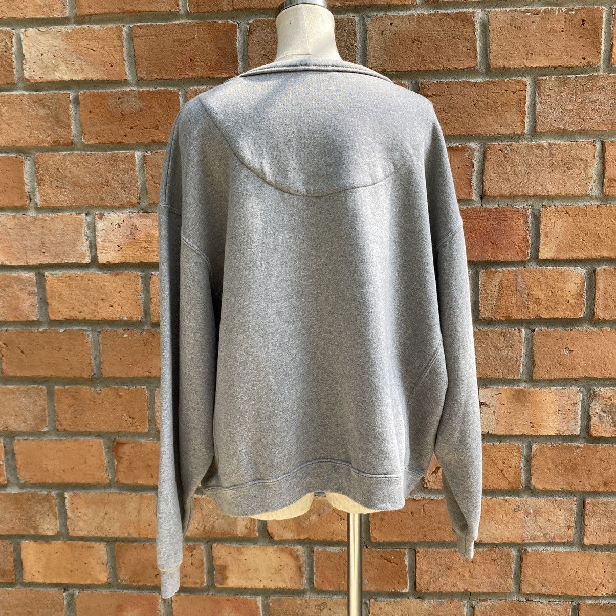 Acne Studios Acne Studios Grey Face Patch Sweatshirt Size M / US 6-8 / IT 42-44 - 15 Thumbnail