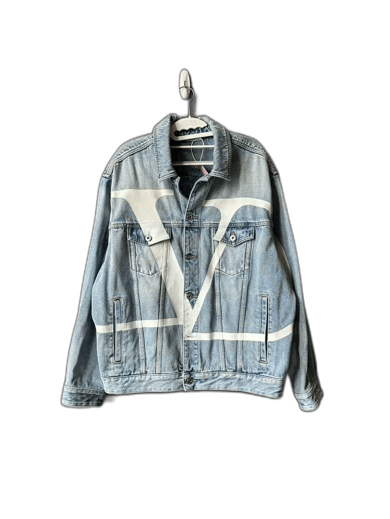 Valentino Valentino Denim Jacket for Men Size US L / EU 52-54 / 3 - 1 Thumbnail