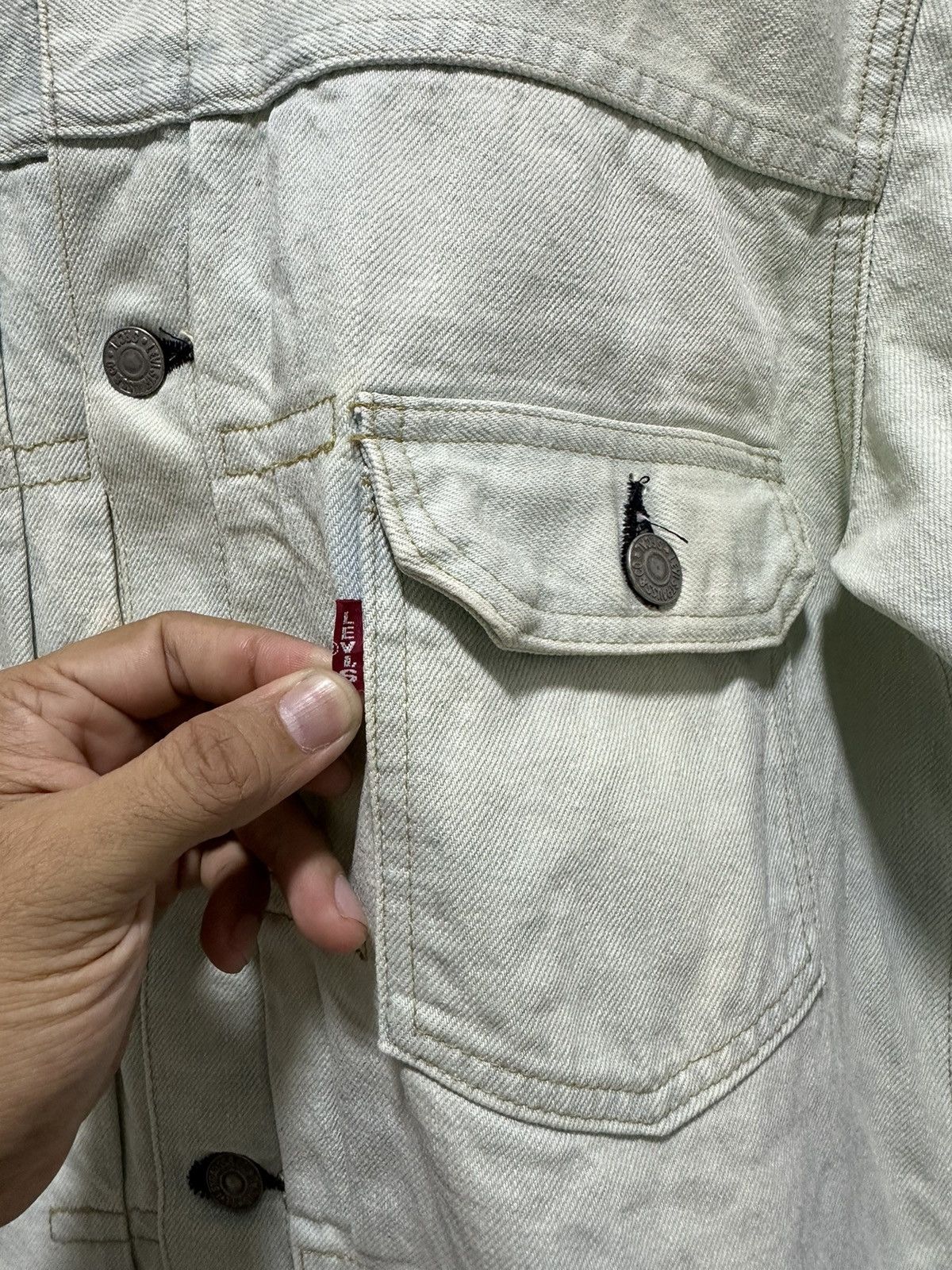 Levi's Vintage Clothing Vintage Levi’s Tracker Denim Jacket Big E Stonewash Design Size US M / EU 48-50 / 2 - 4 Thumbnail