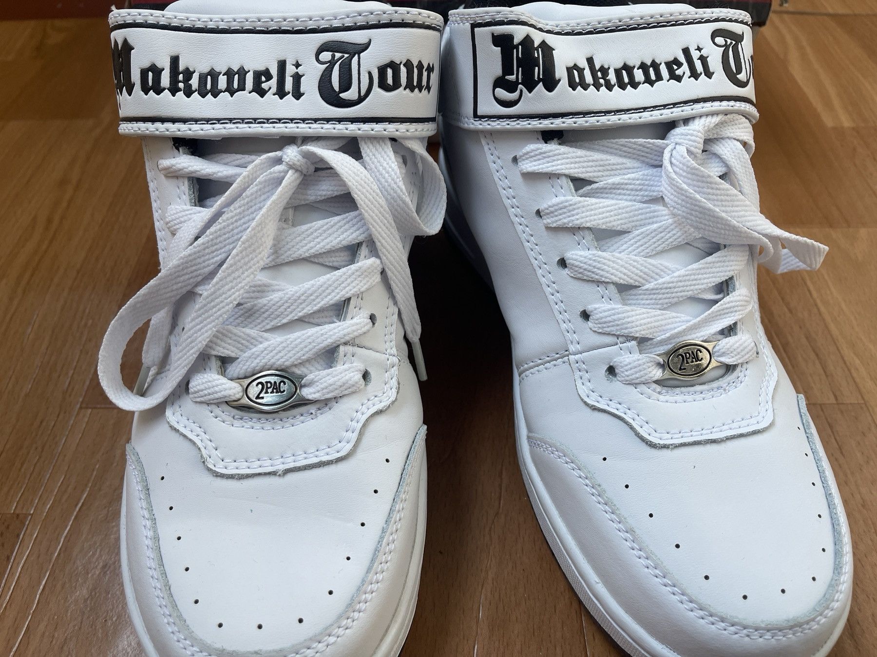 Makaveli MAKAVELI Branded sneakers, 2Pac shoes, Hi Top vintage US 9 Size US 9 / EU 42 - 13 Thumbnail