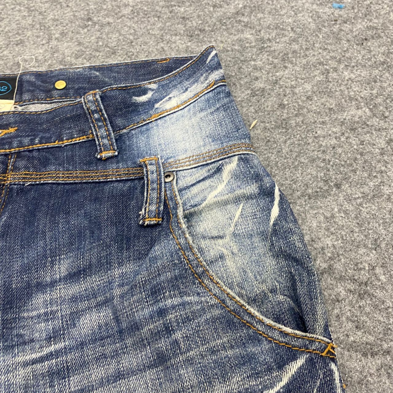 If Six Was Nine 💥Best Offer💥Vintage Japanese Brand Distressed Denim Size US 34 / EU 50 - 9 Thumbnail