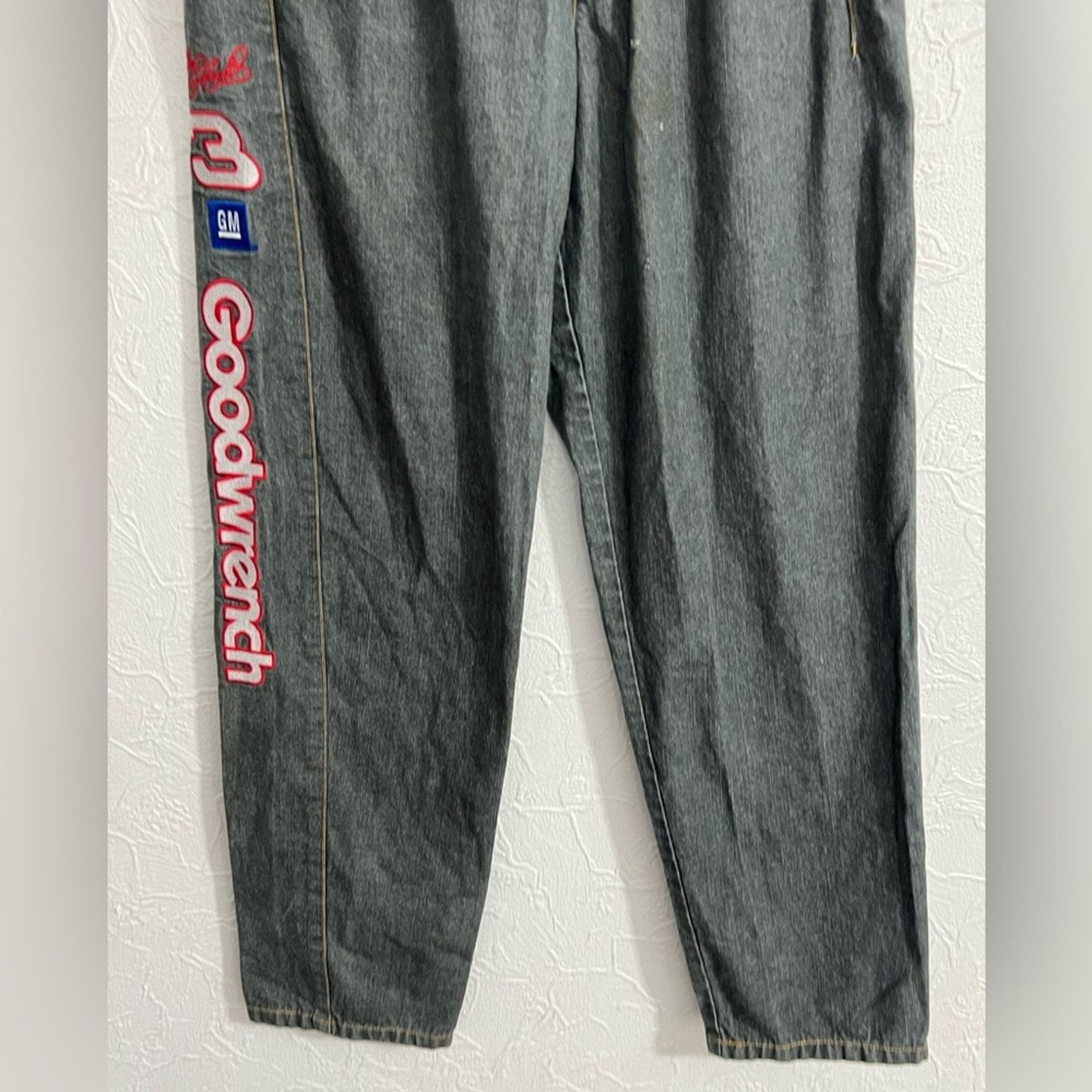 JH Design JH Racing Y2M Denim Jeans Size 34x33 Wide Leg Earnhardt RARE Size US 34 / EU 50 - 3 Thumbnail