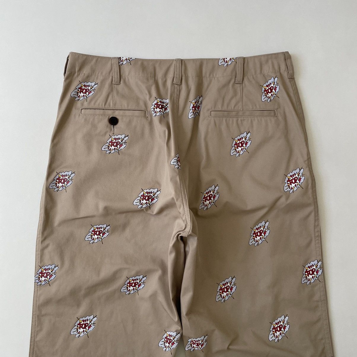 Comme des Garcons Lichtenstein ‘Pop’ Print Beige Wide Pants Size US 36 / EU 52 - 16 Thumbnail