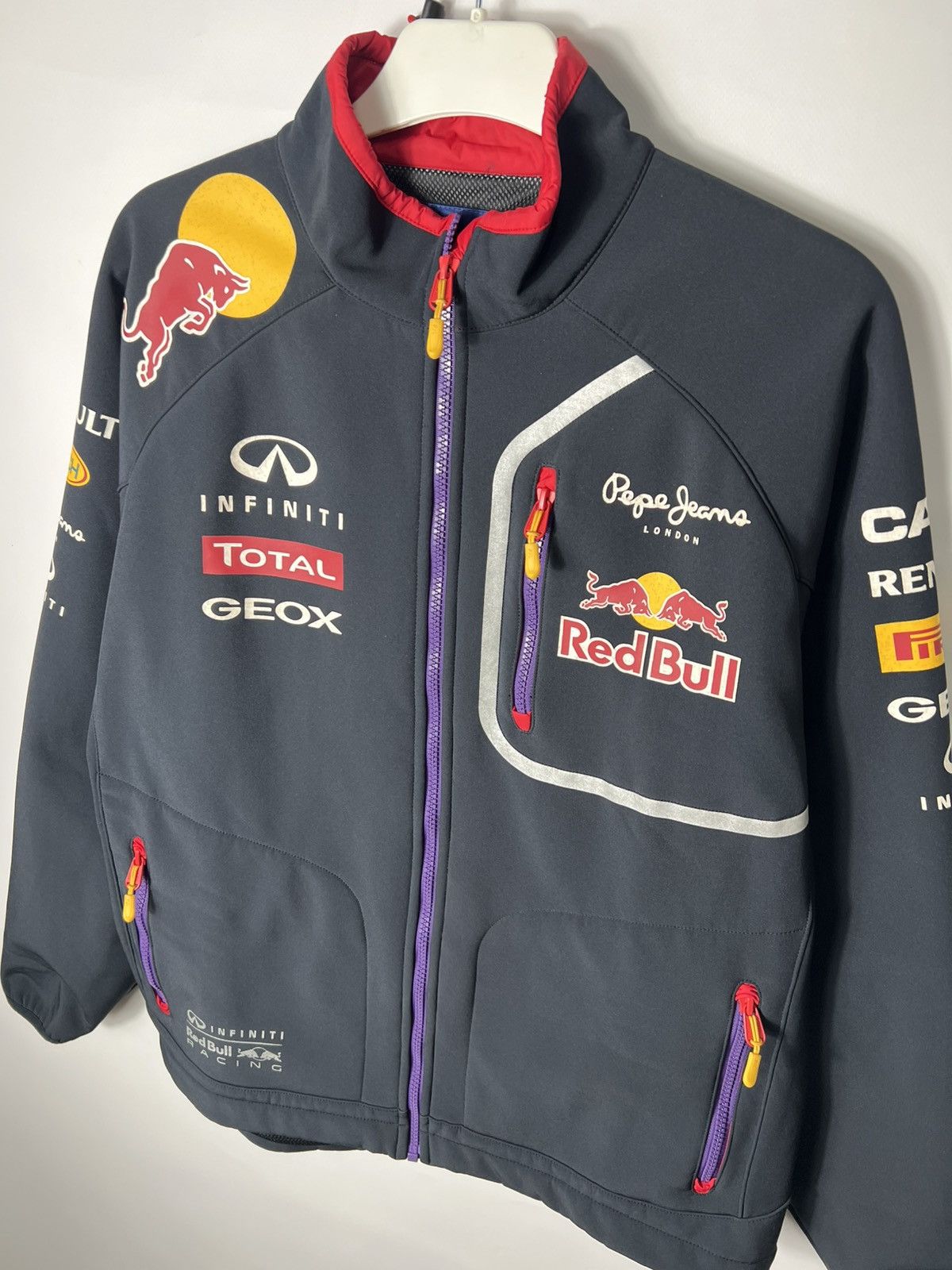Formula 1 Vintage Infinity Red Bull Racing Jacket F1 Y2K Size US M / EU 48-50 / 2 - 2 Thumbnail